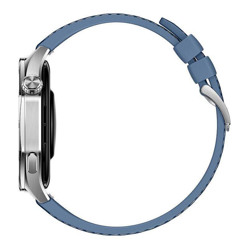 Huawei Watch GT 5 46mm Smartwatch Silver - Blue Woven Strap + Huawei FreeBuds 5i (Bundle), , large image number 4