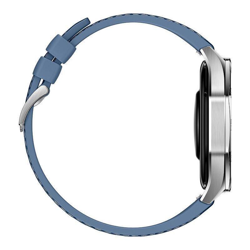 Huawei Watch GT 5 46mm Smartwatch Silver - Blue Woven Strap + Huawei FreeBuds 5i (Bundle), , large image number 5
