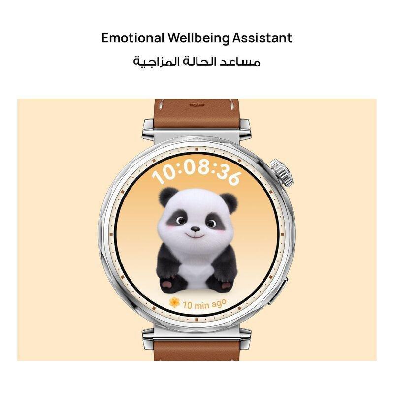 Huawei Watch GT 5 46mm Smartwatch Silver - Blue Woven Strap + Huawei FreeBuds 5i (Bundle), , large image number 6