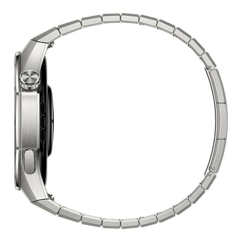 Huawei Watch GT 5 Pro 46mm Smartwatch Titanium - Titanium Fluoroelastomer Strap + Huawei FreeBuds 5i + Strap (Bundle), , large image number 3