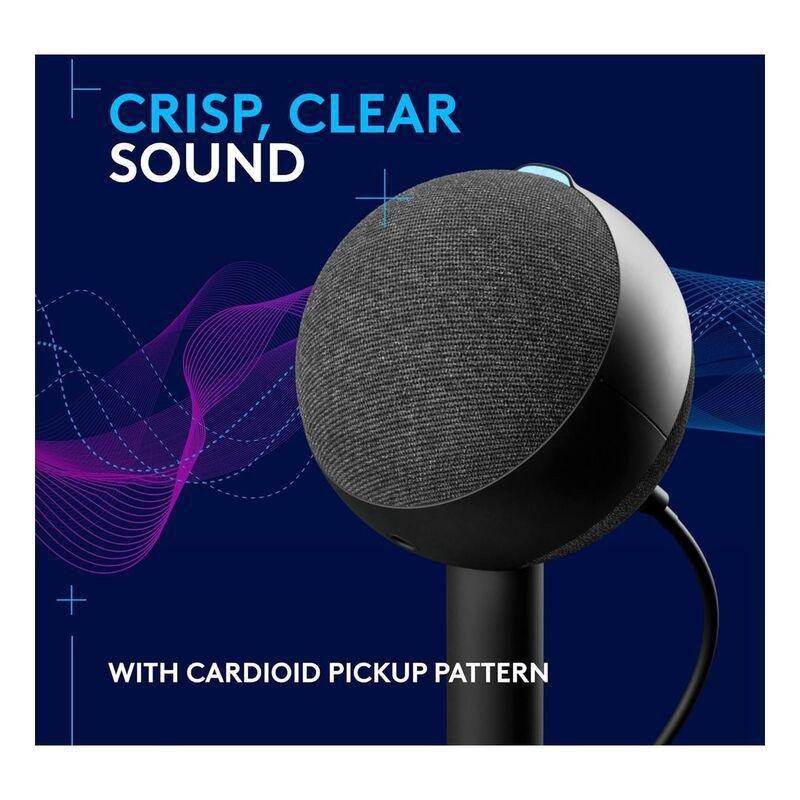 Logitech G Yeti Orb Condenser RGB Gaming Mic with LIGHTSYNC - Black, , large image number 1