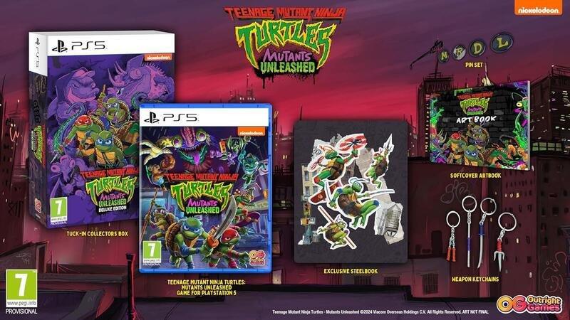 Teenage Mutant Ninja Turtles: Mutants Unleashed - Deluxe Edition - PS5, , medium