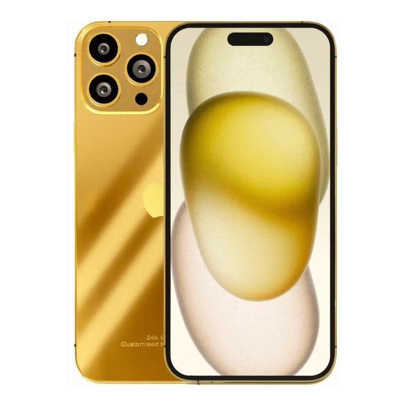 Aurora Concepts Custom iPhone 16 Pro Max 512GB - Full Gold, , medium