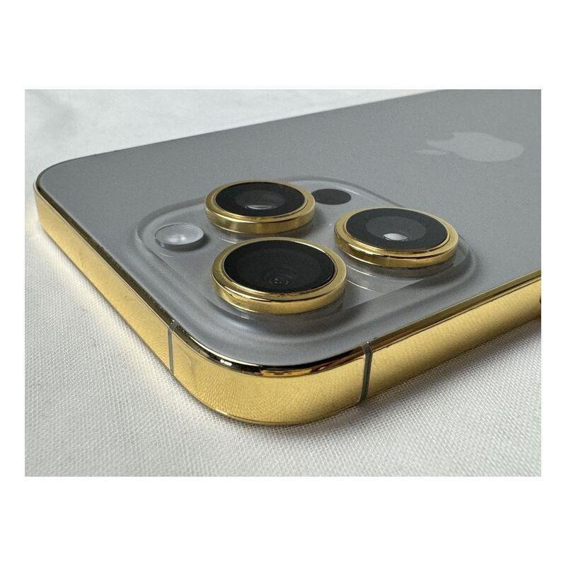 Aurora Concepts Custom iPhone 16 Pro Max 512 - Silver Gold Natural, , medium