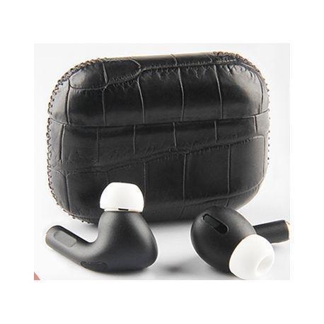 Aurora Concepts Airpods Pro 2 - Alligator Leather Black, , large image number 1