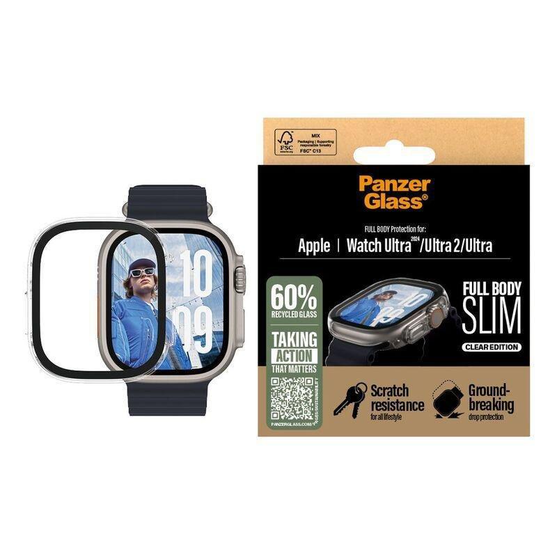 Panzerglass Apple Watch Ultra 2 (2024) Full Body Case - Slim Transparent, , large image number 2