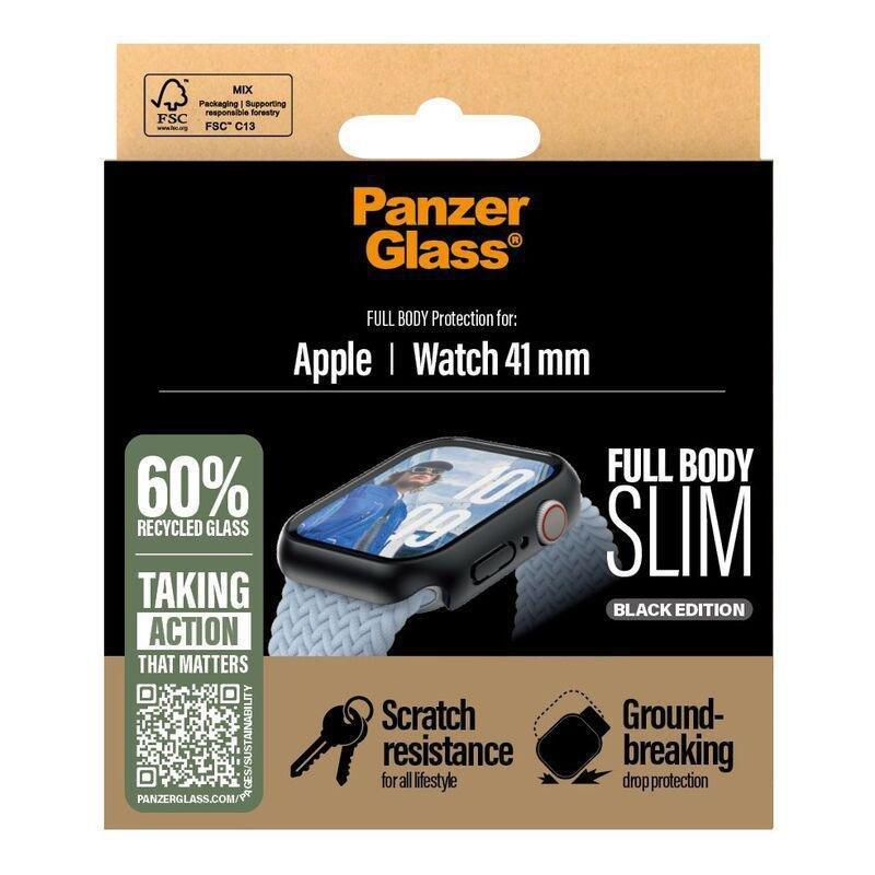 Panzerglass Apple Watch Series 10 41mm Full Body Case - Slim Black, , large image number 2