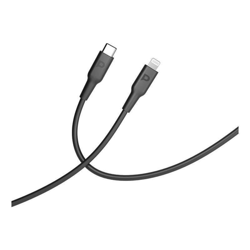 Powerology MFI Cable Type-C To Lightning 20W 1.2m - Black, , large image number 0