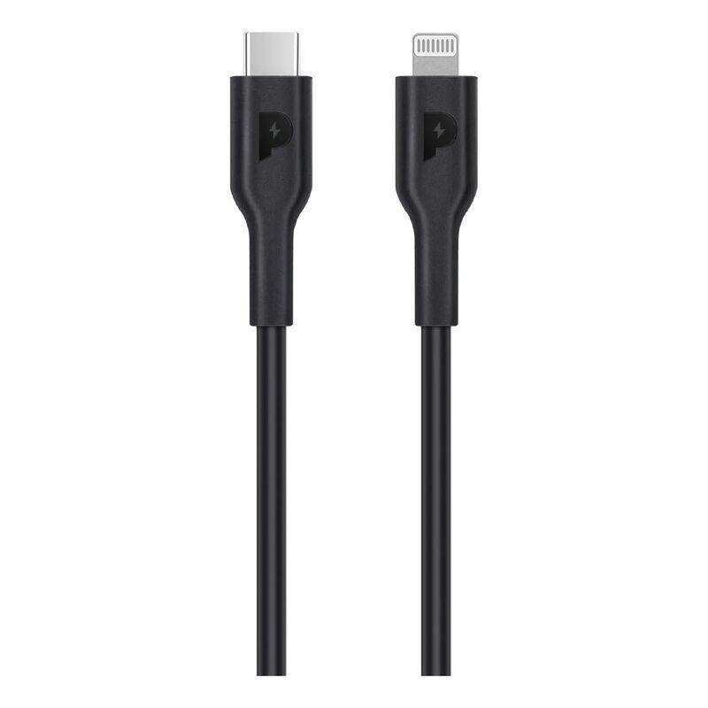 Powerology MFI Cable Type-C To Lightning 20W 1.2m - Black, , large image number 3
