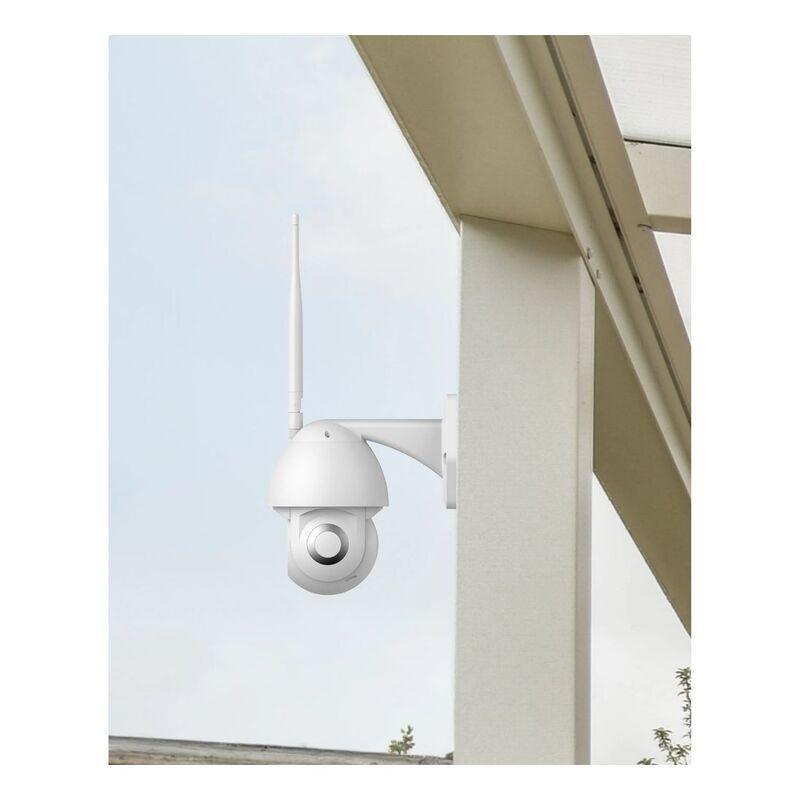 Powerology Advanced Smart Outdoor Waterproof Camera 4Gsim 360% - White, , large image number 1