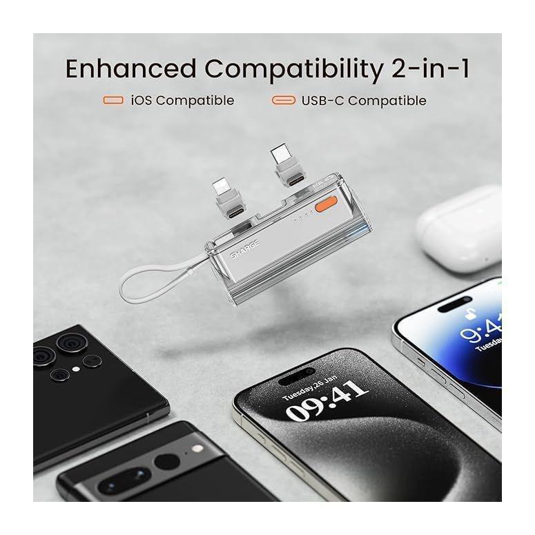 Sharge Flow Mini Power Bank 5000mAh, , large image number 4