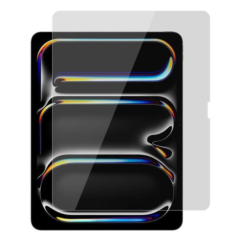 Levelo High Silicone Aluminum Glass HD Screen Protector iPad Pro 13 2024 - Clear, , medium