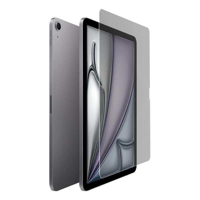 Levelo High Silicone Aluminum Glass Privacy Screen Protector iPad Air 11 2024 - Black, , large image number 1