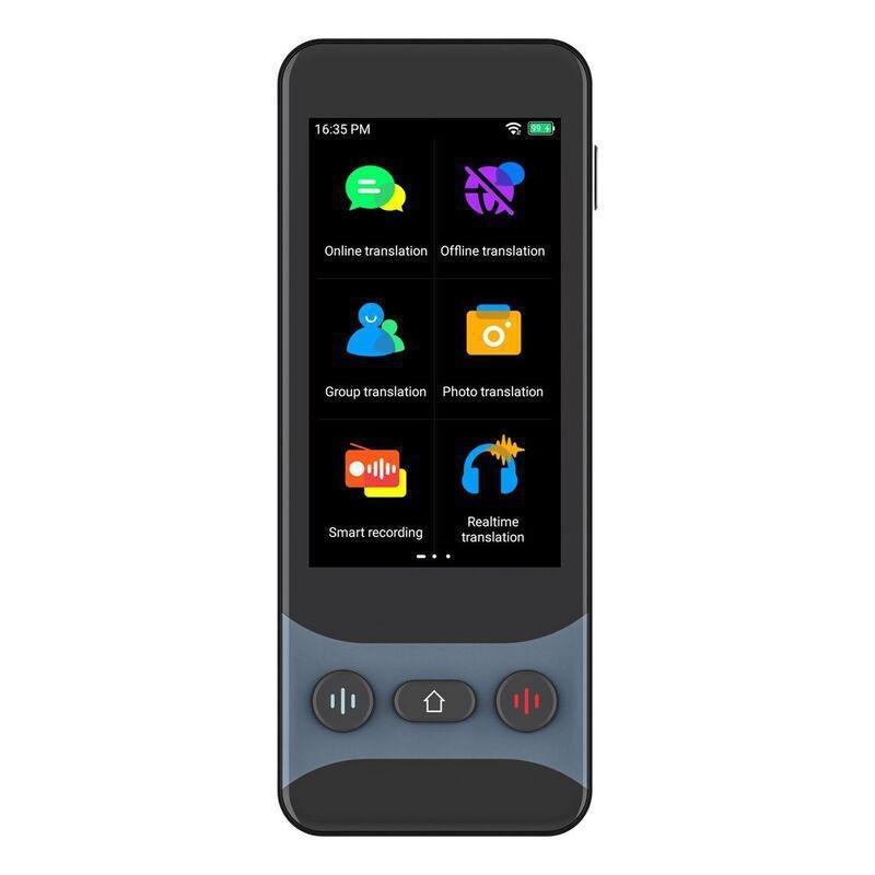 Levelo FluentLink Offline & Online Voice Translator - Grey, , large image number 6