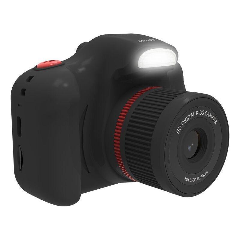 Porodo Lifestyle Kids Digital Camera Dual Lens Selfie Camera - Black, , large image number 0