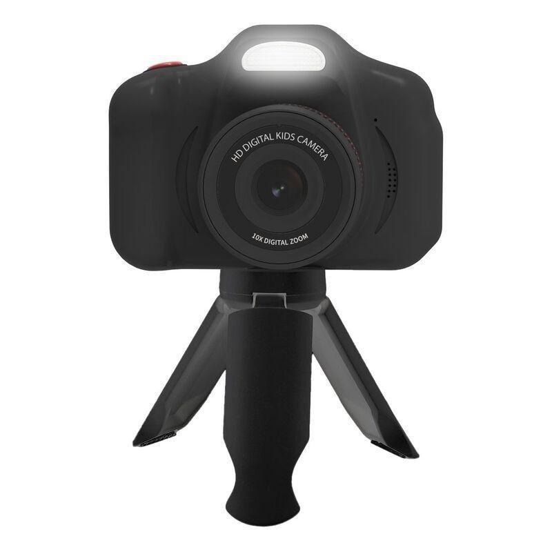 Porodo Lifestyle Kids Digital Camera Dual Lens Selfie Camera - Black, , large image number 1