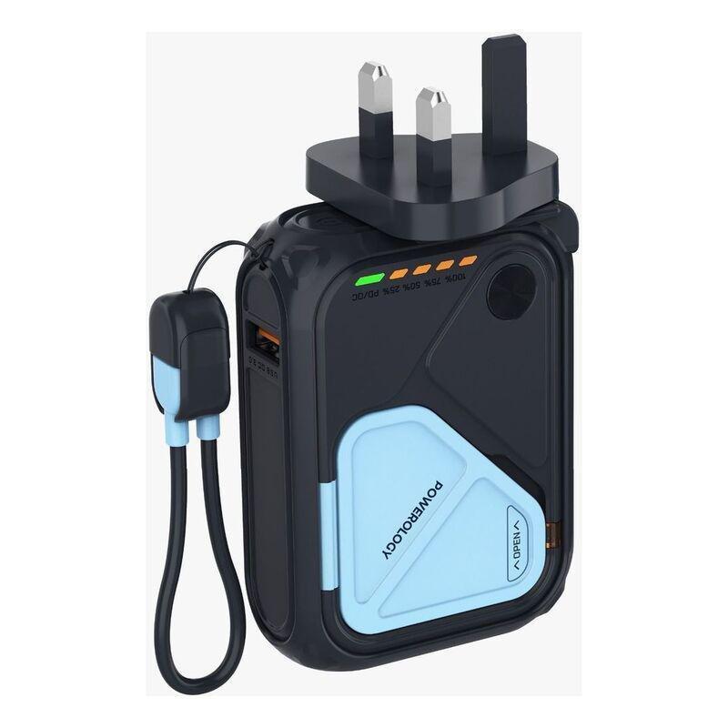 Powerology 10000mAh Magsafe & Charger Power Bank - Black, , large image number 2