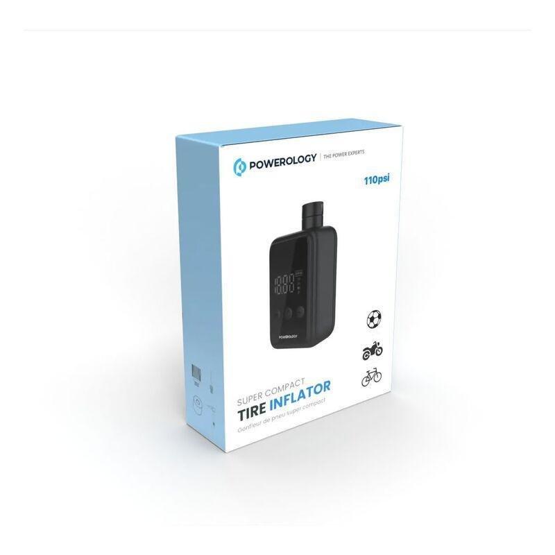 Powerology Super Compact Tire Inflator - Black, , large image number 3