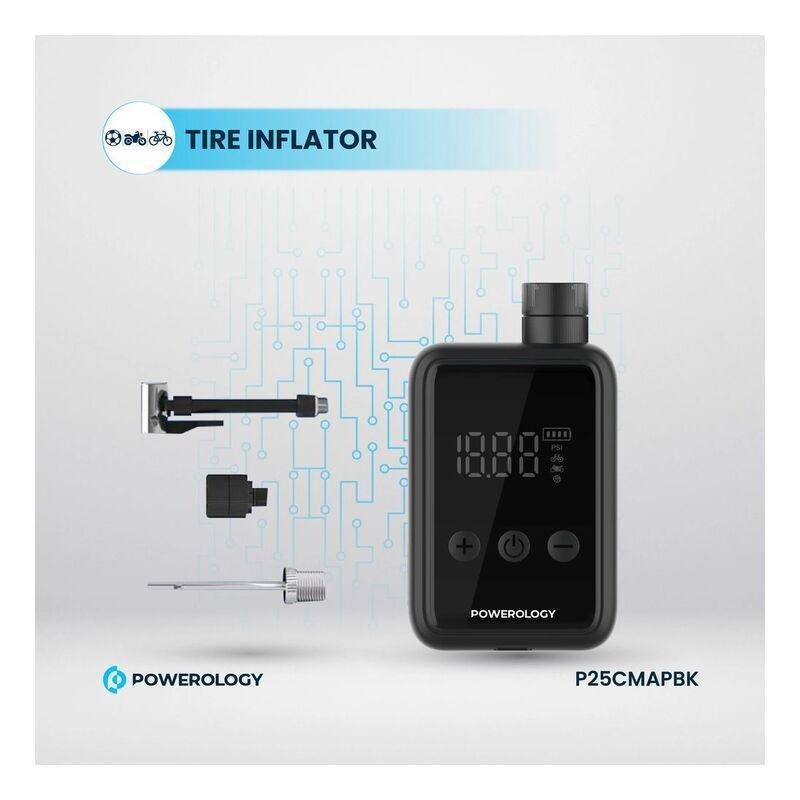 Powerology Super Compact Tire Inflator - Black, , large image number 4