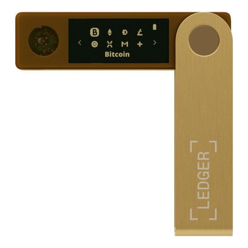 Ledger Nano X Crypto Hardware Wallet - Gold, , large image number 1