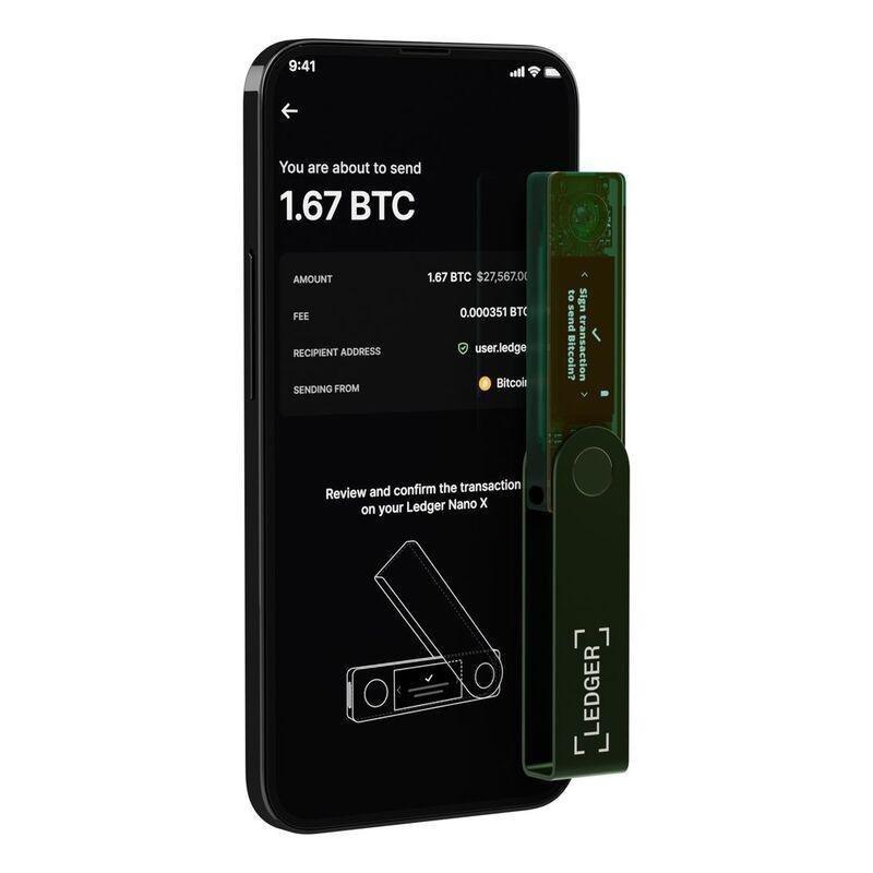 Ledger Nano X Crypto Hardware Wallet - Emerald Green, , large image number 4