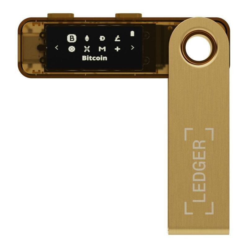 Ledger Nano S Plus Crypto Hardware Wallet - Gold, , large image number 0