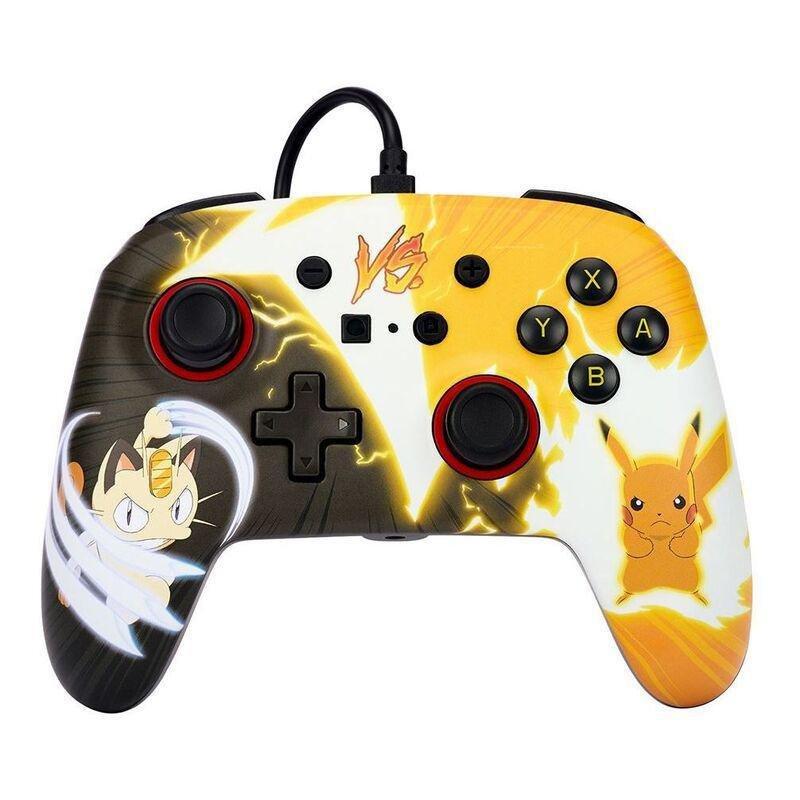 PowerA Enhanced Wired Controller for Nintendo Switch - Pokemon: Pikachu vs Meowth, , large image number 0