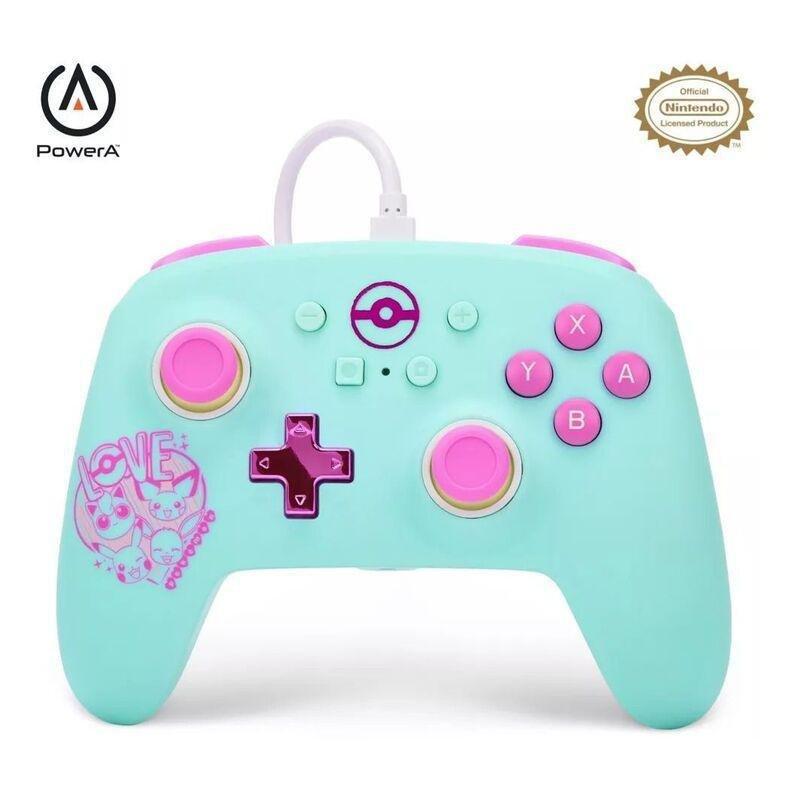 PowerA Enhanced Wired Controller for Nintendo Switch - Pokemon: Sweet Friends, , large image number 0