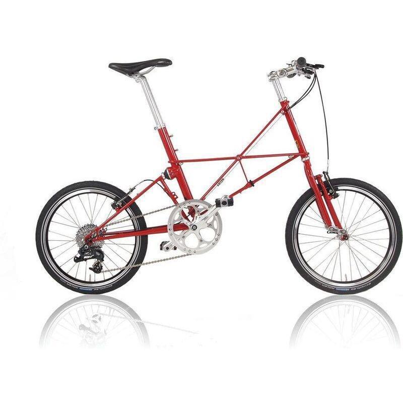 Moulton TSR 22 Red Flat Bar V Brake Unisex Bike, , medium