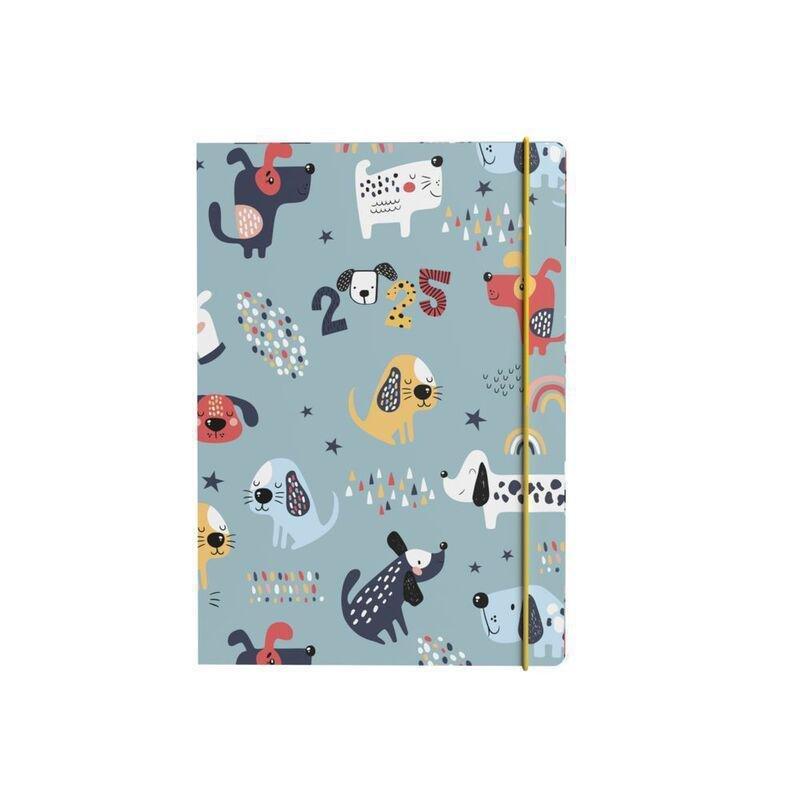 Collins Debden Maru 2025 A5 Planner Week To View Cut Flush Diary - Dogs, , large image number 3