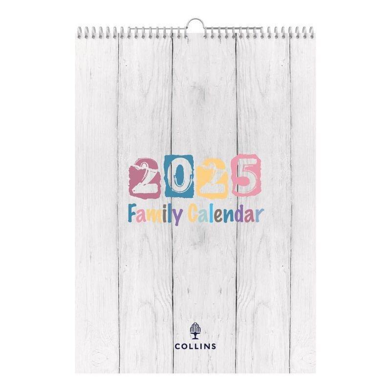 Collins Debden Brighton 2025 Family Wall Calendar, , large image number 0