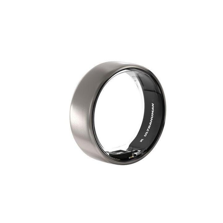Ultrahuman Ring Air - Raw Titanium (Size 10), , medium