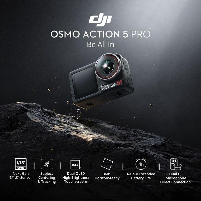 DJI Osmo Action 5 Pro Action Camera - Adventure Combo, , large image number 2
