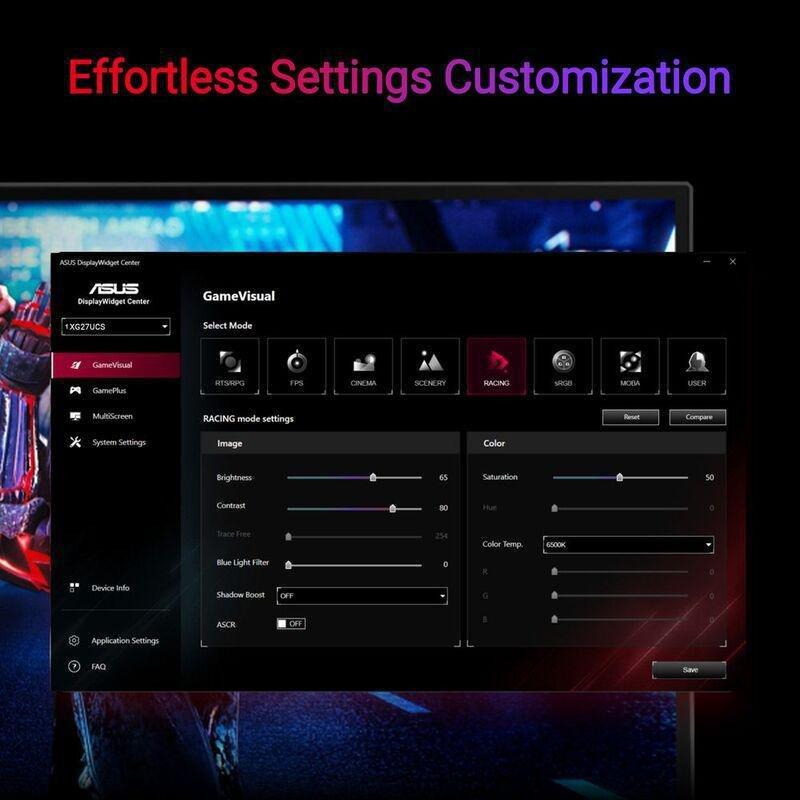 ASUS ROG Strix XG27UCS 27-Inch/ Zoll IPS/ USB Type-C/ Ultra 4K Gaming Monitor - Black (3840 x 2160), , large image number 4