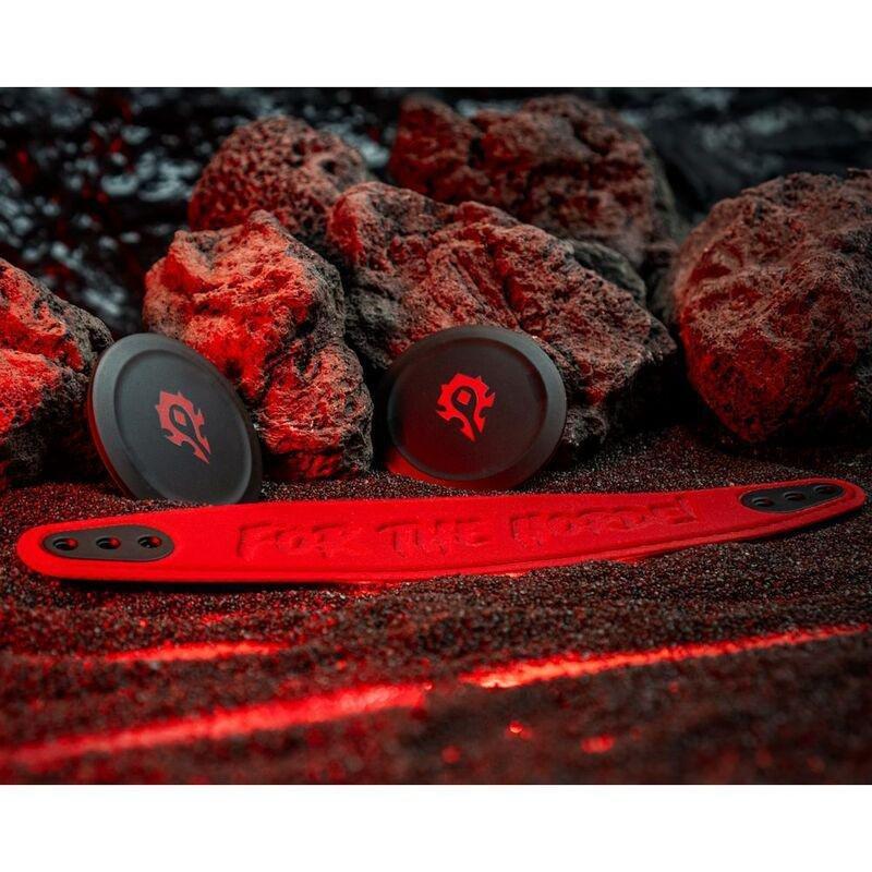 Steelseries Arctis Nova Booster Pack Headset Speaker Plate & Headband - World Of Warcraft Horde Edition, , large image number 1