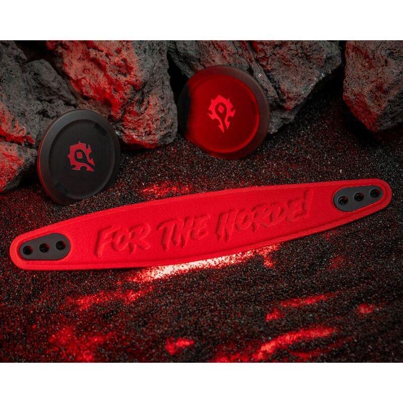 Steelseries Arctis Nova Booster Pack Headset Speaker Plate & Headband - World Of Warcraft Horde Edition, , large image number 2