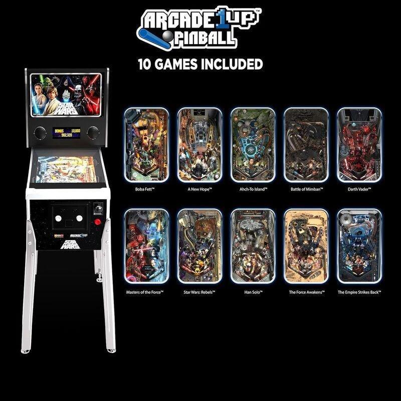 Arcade1 Up Star Wars Pinball Machine, , large image number 1