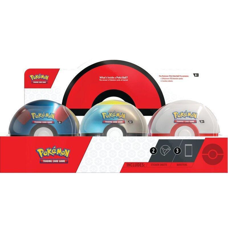 Pokémon TCG Poke' Ball Tins (Assortment), , large image number 0