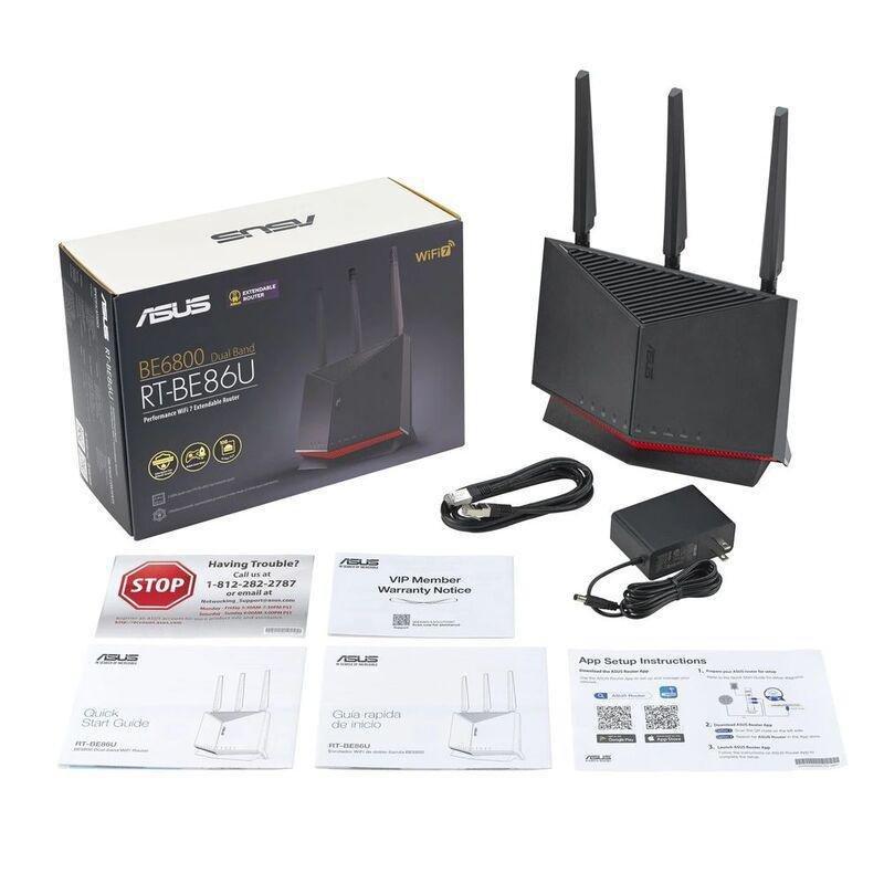 ASUS BE6800 ​Dual Band Wi-Fi 7 (802.11BE)  Router, , large image number 1