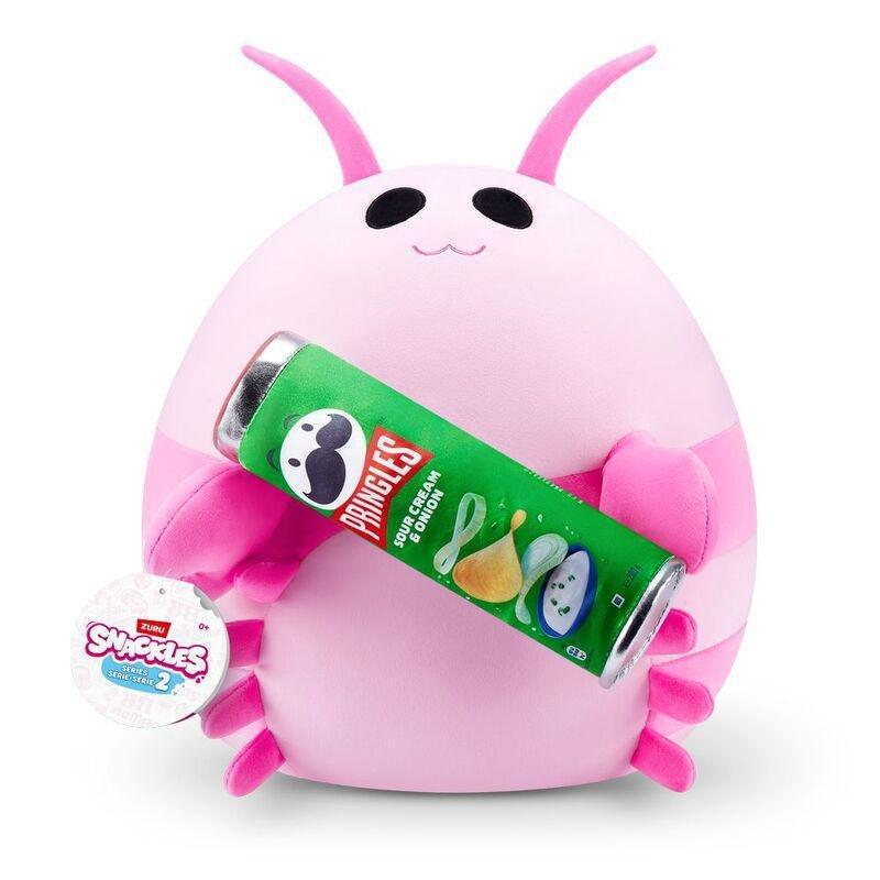 Snackles Series 2 Lily The Shrimp And Pringles (Sour Cream And Onion) 14-Inch Plush Toy, , large image number 0