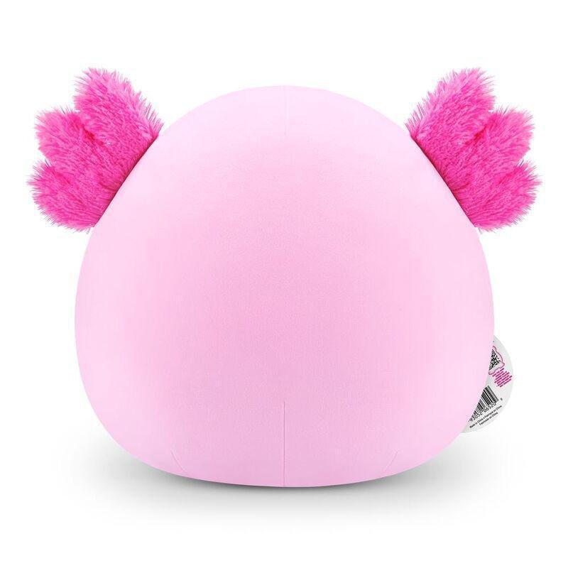 Snackles Series 2 Abbie The Axolotl And Krispy Kreme (Strawberry Frosted Donut) 14-Inch Plush Toy, , large image number 1
