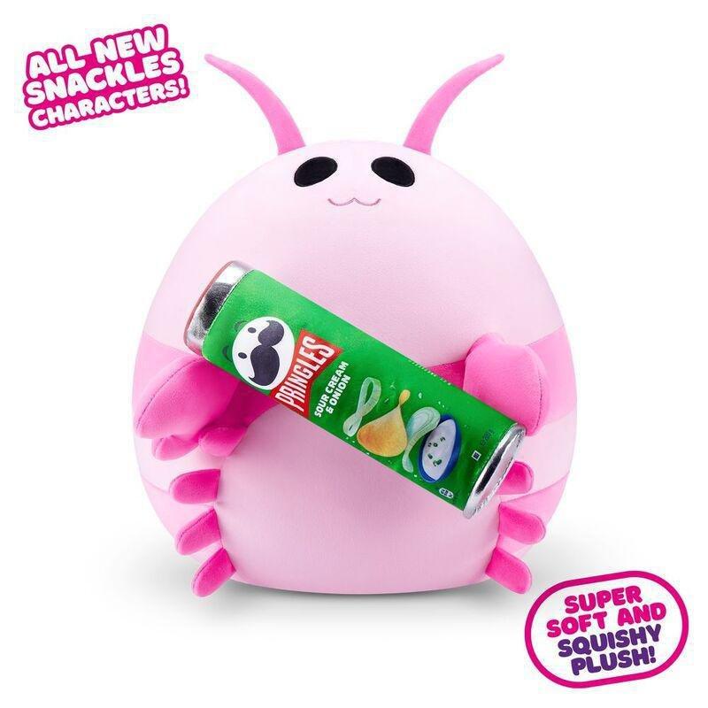 Snackles Series 2 Lily The Shrimp And Pringles (Sour Cream And Onion) 16-Inch Plush Toy, , medium
