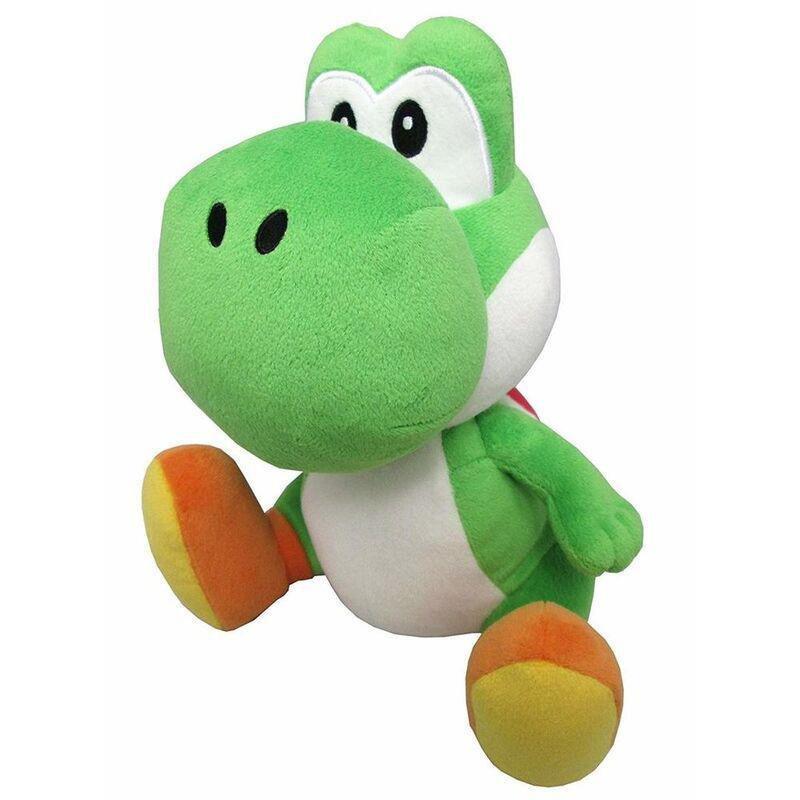 San-Ei Super Mario Yoshi 10-Inch Plush Toy, , large image number 0