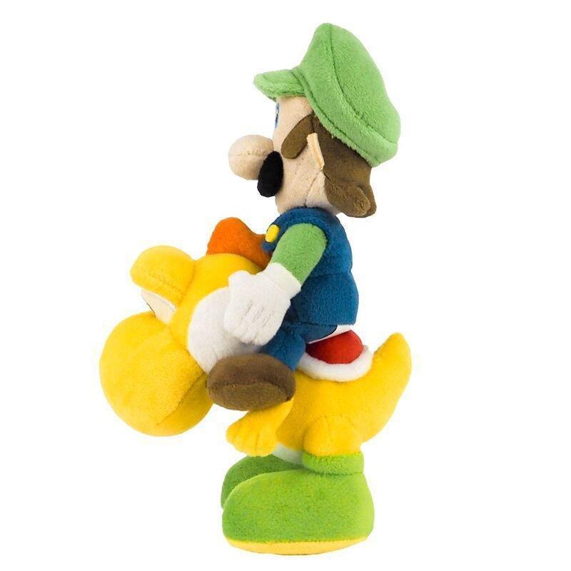 San-Ei Super Mario Luigi And Yoshi 9-Inch Plush Toy, , large image number 0