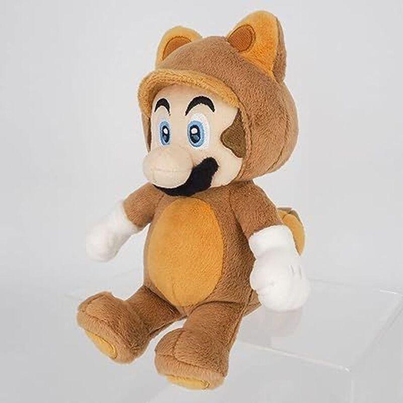 San-Ei Super Mario Tanooki Mario 8-Inch Plush Toy, , large image number 1