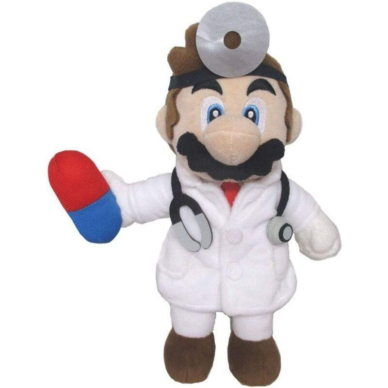 San-Ei Super Mario Doctor Mario 9-Inch Plush Toy, , large image number 0