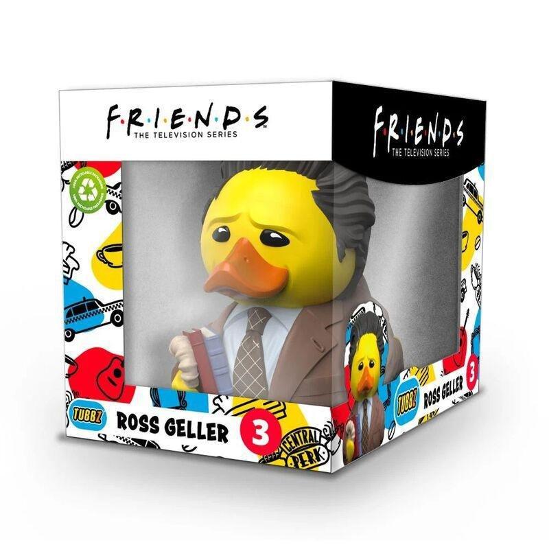 Tubbz Boxed Friends Ross Geller 9cm Collectible Rubber Duck, , large image number 1