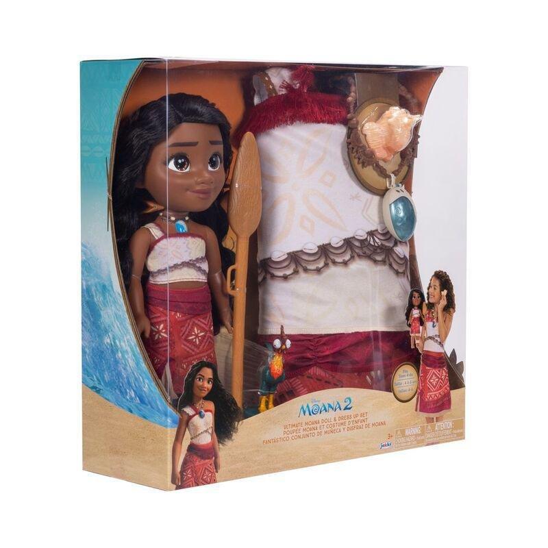 Jakks Pacific Disney Moana 2 Ultimate Moana Doll And Dress Up Set, , large image number 7