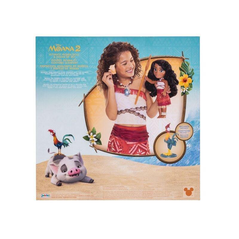 Jakks Pacific Disney Moana 2 Ultimate Moana Doll And Dress Up Set, , large image number 8