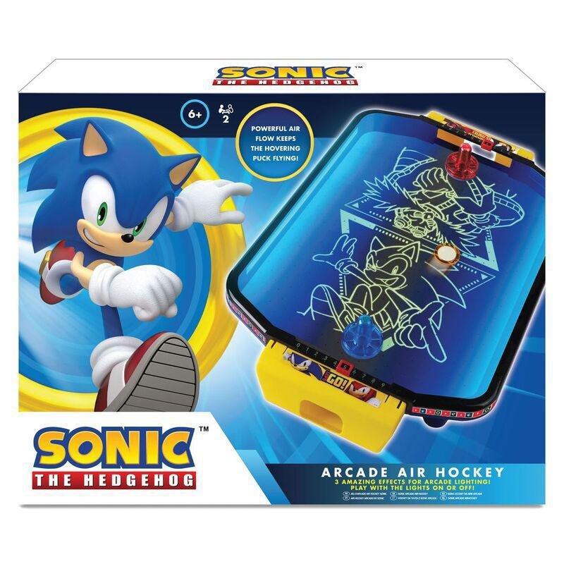 Merchant Ambassador Sonic The Hedgehog Arcade Air Hockey, , large image number 0